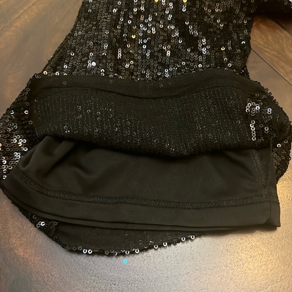 Belle Badgley Mischka Iris Sequin Flat Front Pants - Picture 12 of 16